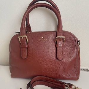 Kate Spade brown leather purse handbag